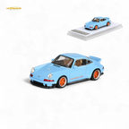 (Pre-Order) Zincit Model Porsche 911 Singer DLS - Gulf Blue 1:64