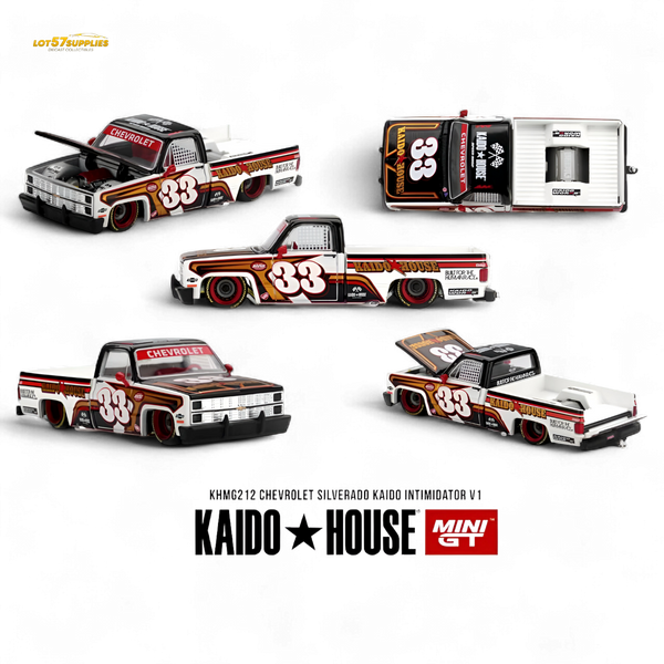 (Pre-Order) Kaido House Chevrolet Silverado - Intimidator V1 1:64