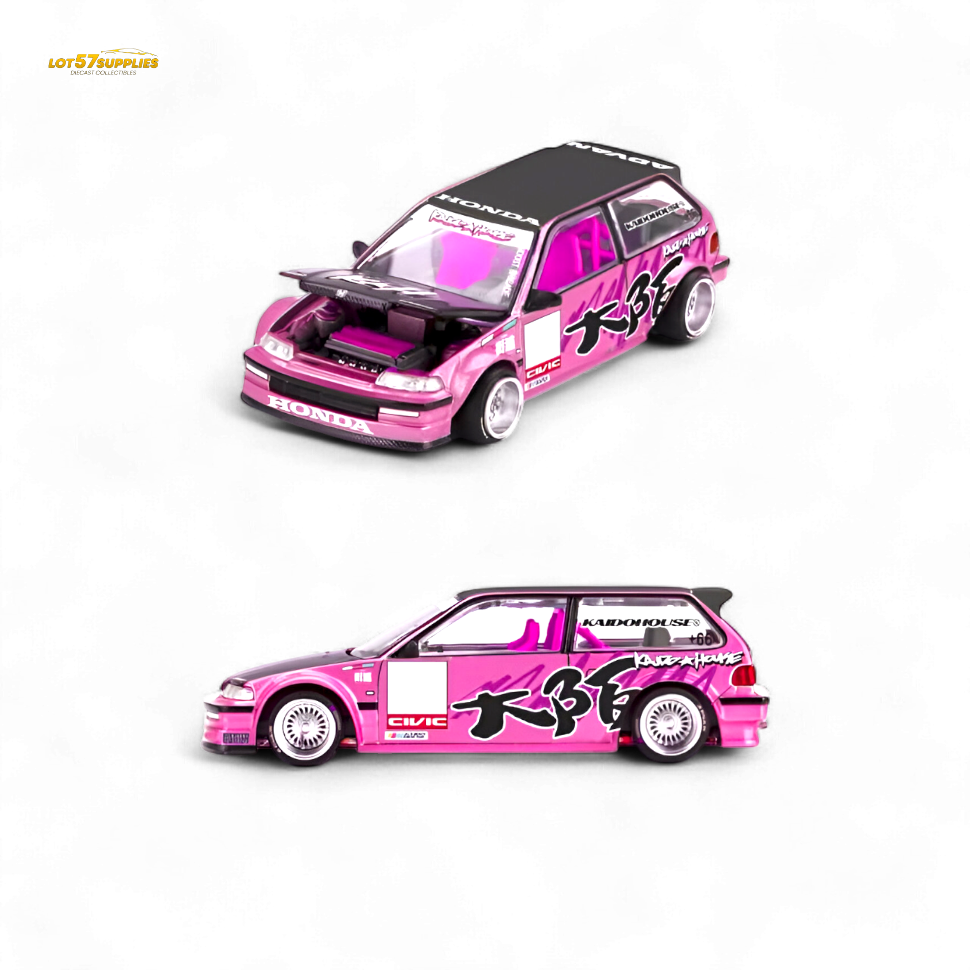 (Pre-Order) Kaido House Honda Civic (EF) Kaido Loop Spec V1 - 1:64 Secondary image
