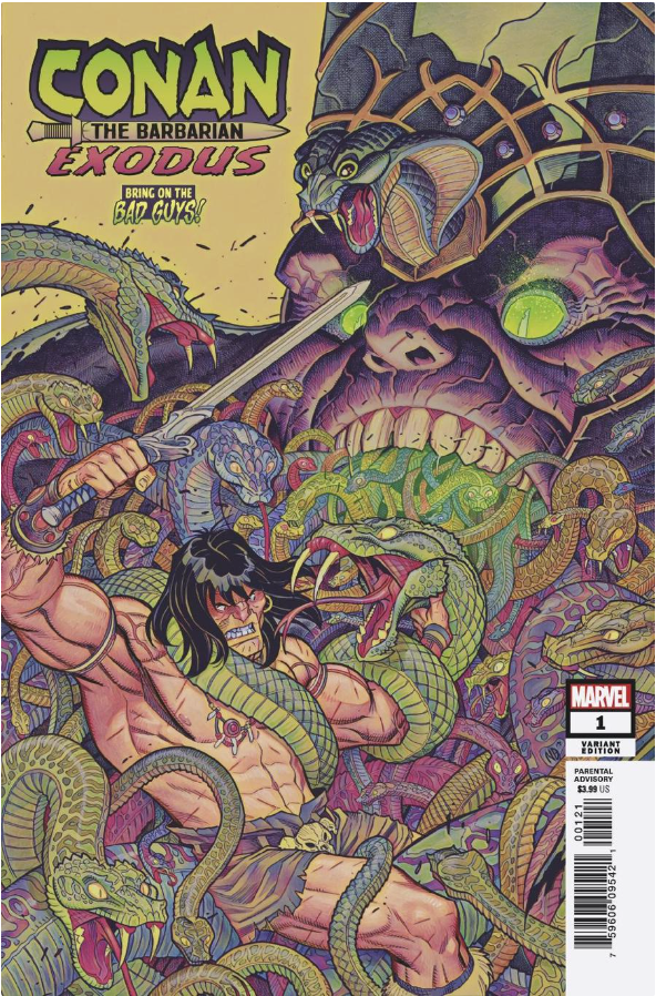 CONAN THE BARBARIAN EXODUS #1 BOBG VAR (08/07/2019) Main image