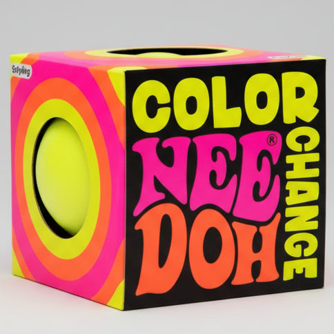 Schylling Nee-Doh Color Change Squishy: Yellow to Orange Main image