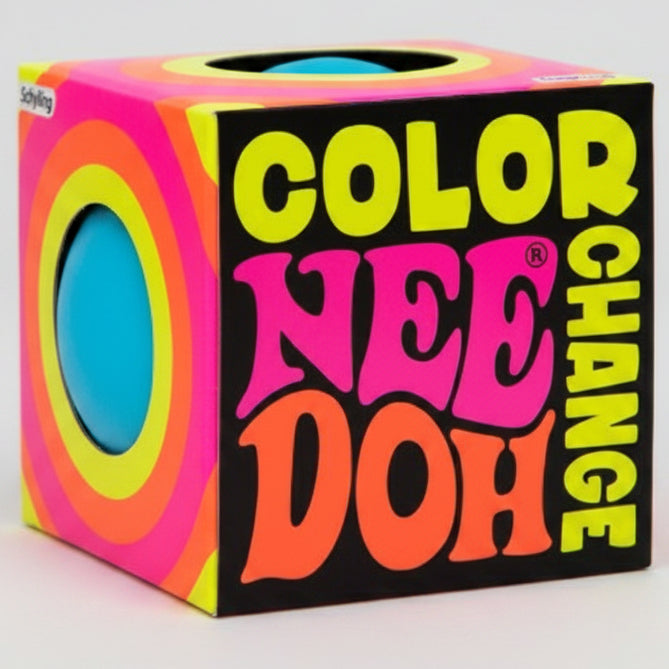 Schylling Nee-Doh Color Change Squishy: Blue to Pink Main image