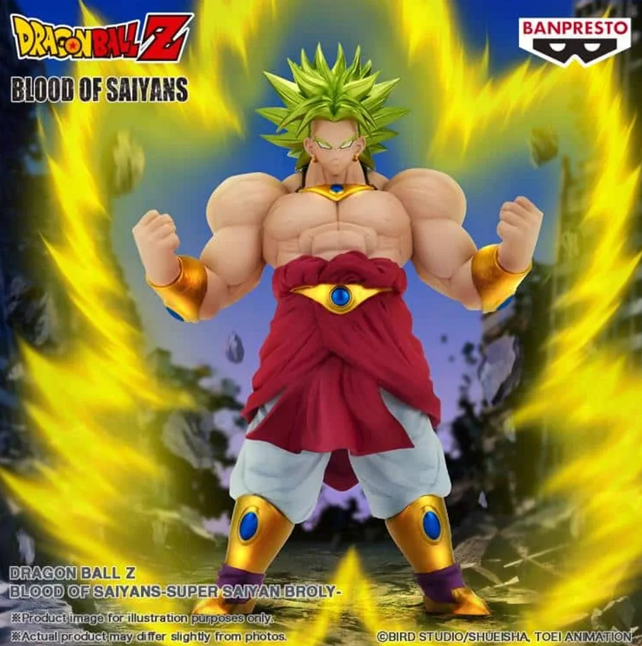 Dragon Ball Z Blood of Saiyans Super Saiyan Broly Figure