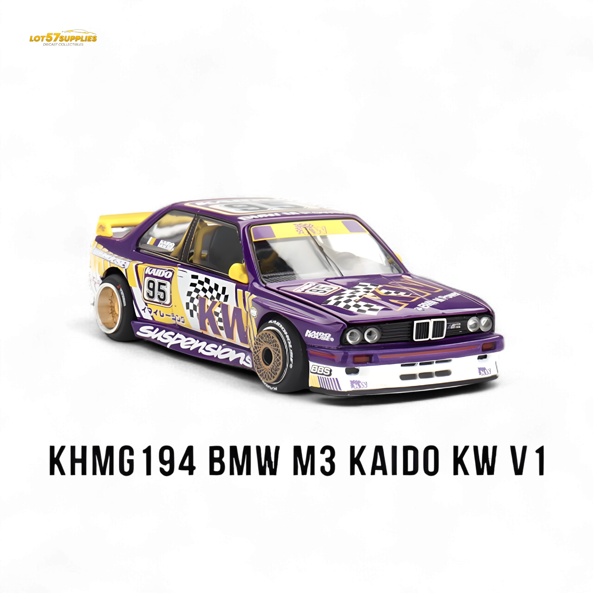 (Pre-Order) Mini GT BMW M3 Kaido KW V1 - 1/64 - Collectors World Toys