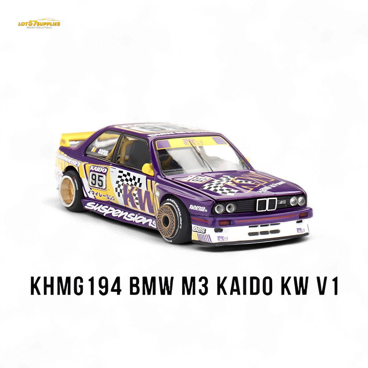 (Pre-Order) Mini GT BMW M3 Kaido KW V1 - 1/64 - Collectors World Toys