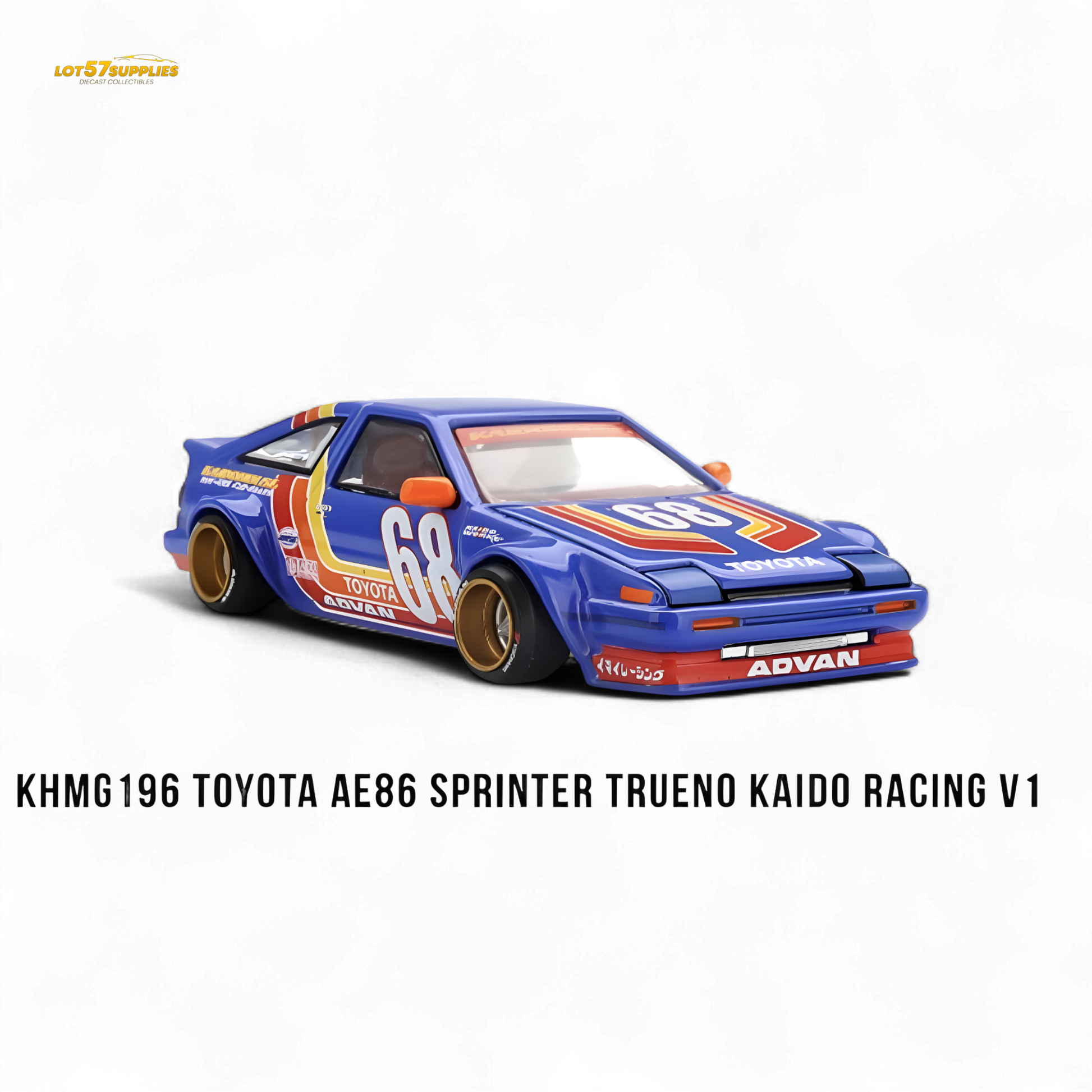 (Pre-Order) Mini GT Toyota AE86 Sprinter Trueno Kaido Racing V1 - 1/64