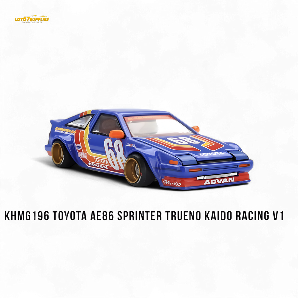 (Pre-Order) Mini GT Toyota AE86 Sprinter Trueno Kaido Racing V1 - 1/64 - Collectors World Toys