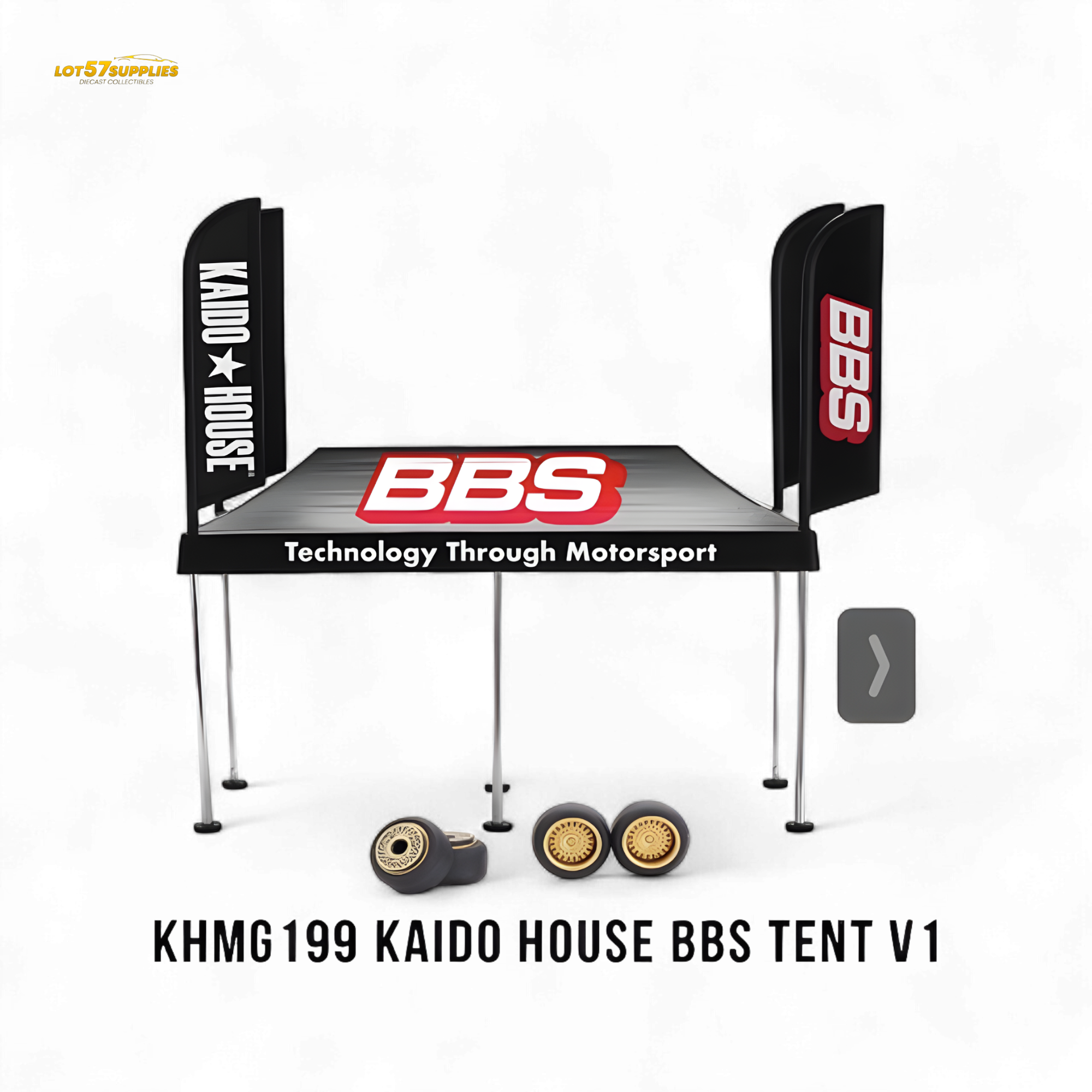 (Pre-Order) Mini GT Kaido House 86S Tent V1 - 1/64 Main image