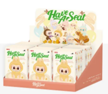 [IN STOCK] POPMART Have a Seat Vinyl Plush Blind Box Labubu Sealed Case of 6 Sealed Blind Boxes