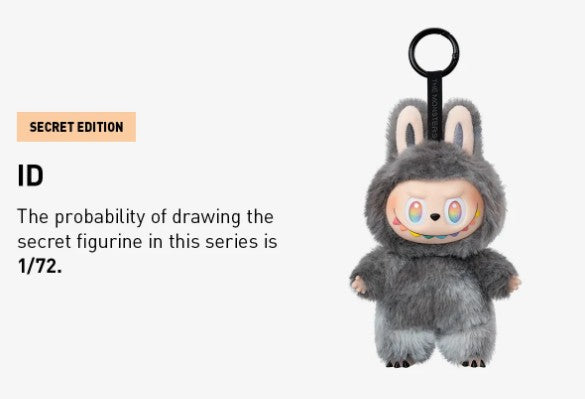 [In Stock] POPMART Big into Energy Series-Vinyl Plush Pendant Blind Box Labubu