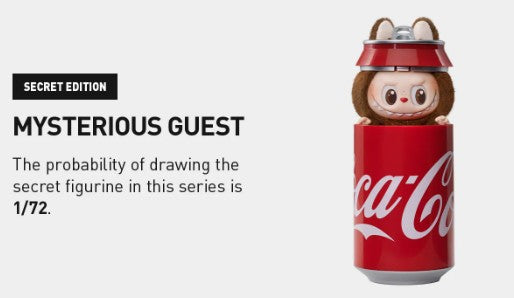 [In Stock] POPMART Labubu COCA-COLA SERIES-Vinyl Face (SEALED)