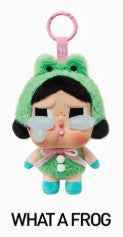 [IN STOCK] POPMART CRYBABY Crying Again Series - Vinyl Face Plush Blind Box What A Frog