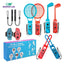 10 in 1 Switch Sports Accessories Bundle for Nintendo Switch Oled Game Sports Accessories Kit with Golf Clubs Golf Clubs