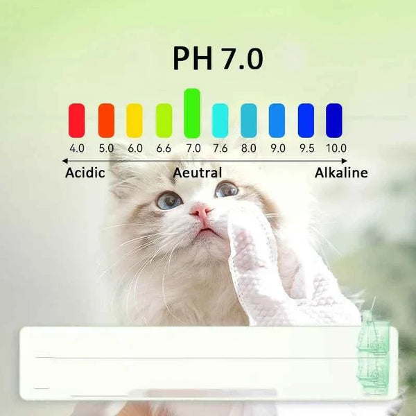No-Rinse Cat Bath Wipes For Stress-Free Cleaning - 6Pcs
