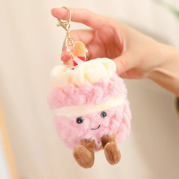 Cute Cartoon Egg & Toast Plush Toy – Breakfast Expression Stuffed Doll Pillow | Soft Baby Comfort Toy & Christmas Gift