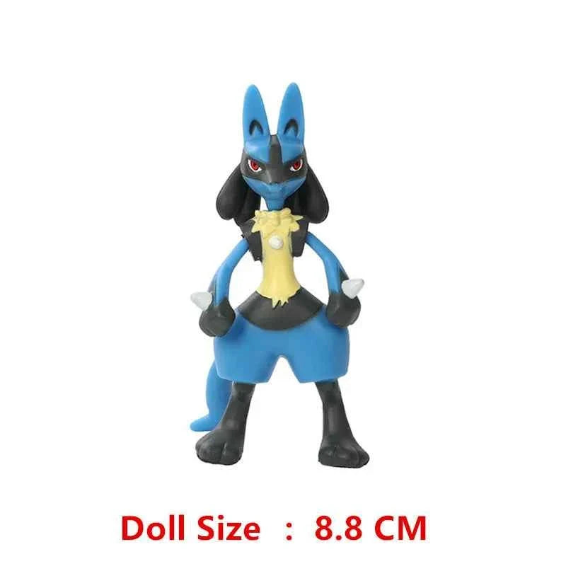 Pokemon 4-13Cm New Cartoons Movie Anime Figure Pikachu Mewtwo Charmander Blastoise Gurado Pet Action Model Toy Gifts