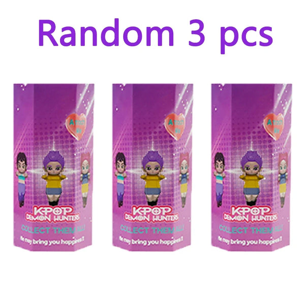 2025 Hot selling K pop Demon Hunters Blind Box Series Anime Figures Ornaments Dolls Fans Children Birthday Gift Random Blind Box