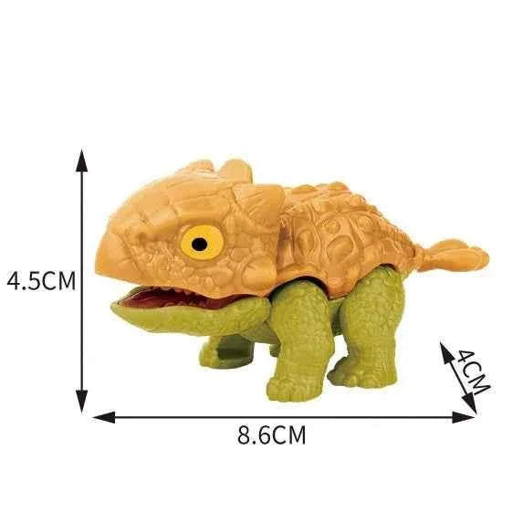 Jurassic Finger Dinosaur  Tyrannosaurus Model Toys for Kids Finger Biting Dinosaurs Movable Joints Dinosaur Toy for Boy Gift