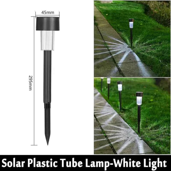 10-Pack Solar Outdoor Lights Garden Lanterns