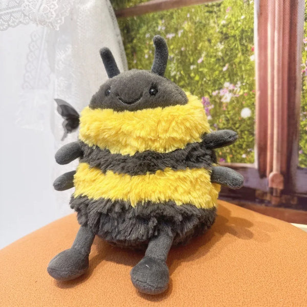 Adorable Bee Spring Plush Toy for Kids Super Soft, Cuddly, and Cute Elephant , Perfect Soothing Plush Toy Gift