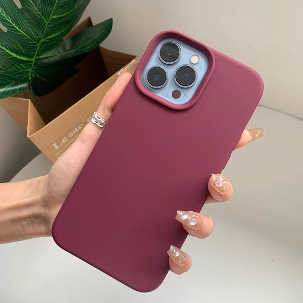 Liquid Silicone Case For iPhone 16 & 17