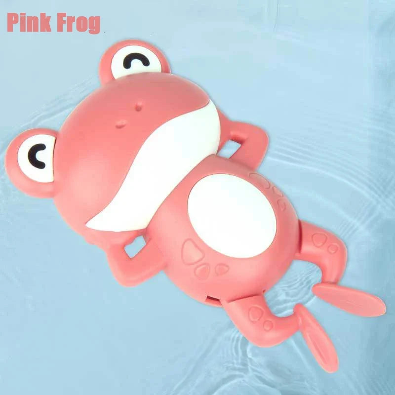 Baby Bath Toys – Cute Swimming Turtle & Whale Water Toys, Classic Wind-Up Clockwork Pool & Beach Fun for Kids
