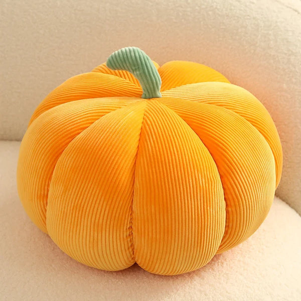 20cm New Nordic Halloween Pumpkin Plush Toy Plushie Soft Plant Stuffed Doll Holidays Props Decorative Throw Pillow for Kids