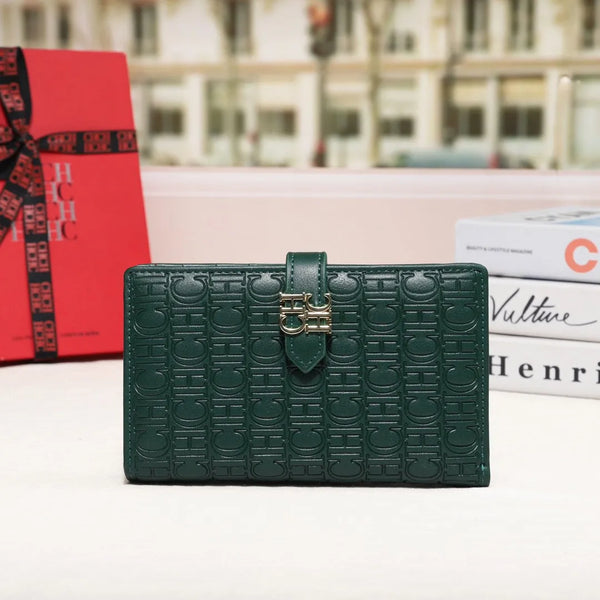 CH Luxury Brand Spring Fashion Women's Organizer Wallet Coin Purse Long Large Capacity Card Holder Coin Purse 2025 High Quality