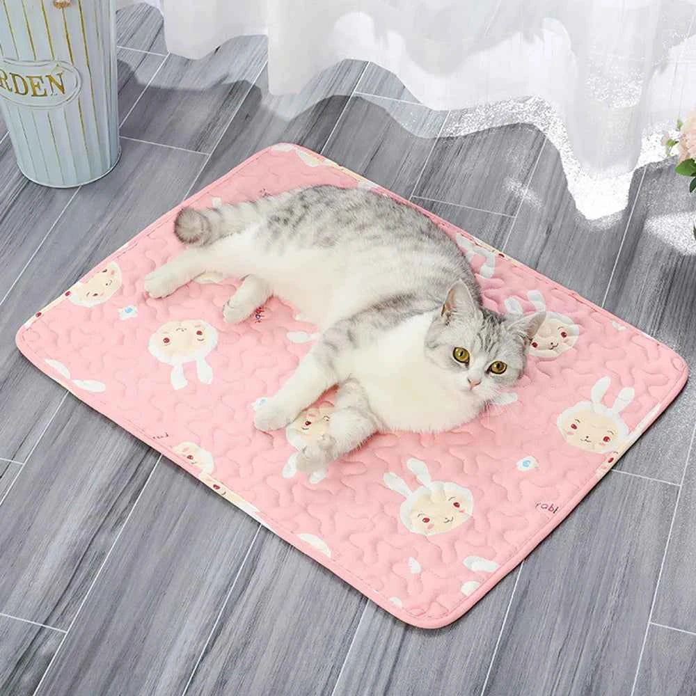 Cooling Pet Mat – Moisture-Proof Sofa Cushion