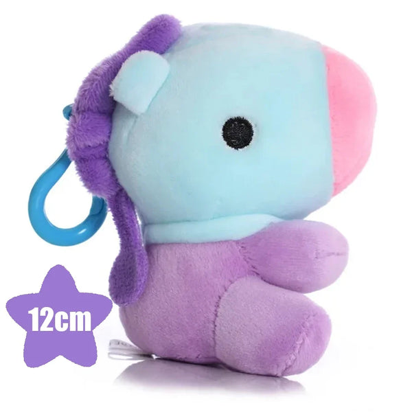 B-T-21 Plush Toy Set – Cute Cartoon Animal Keychain & Backpack Pendant, Soft Stress Relief Toy & Friend Gift