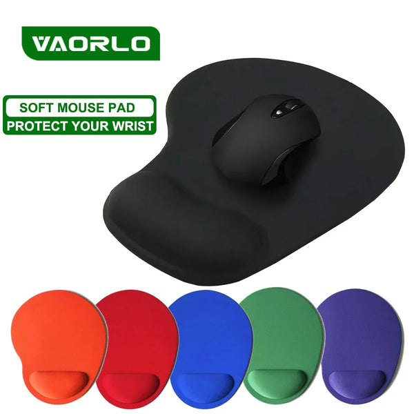 Ergonomic Wrist Rest Mouse Pad – Comfortable Non-Slip Soft Mousepad with Wrist Support for PC & Laptop