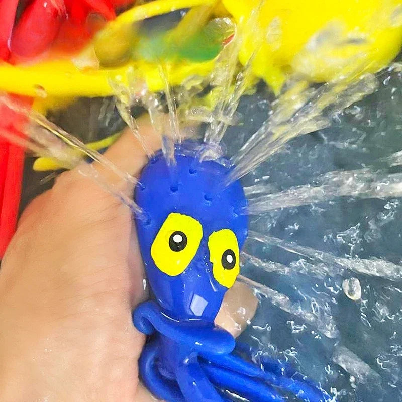 Children's Pool Bath Toys Squeeze OctopusToys And Dragon Dolls That Stare Into Given As Birthday Presents To Relieve Stress