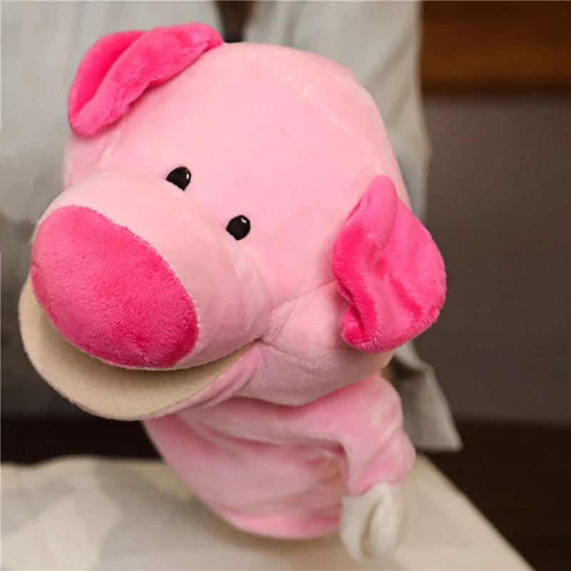 Cartoon Plush Hand Finger Puppets – Soft Interactive Toy for Kids, Party Supply & Family Gathering Fun