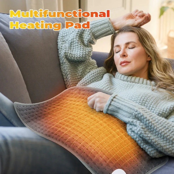 Electric Heating Blanket – Warm Heated Pad for Bed & Sofa Winter Use
