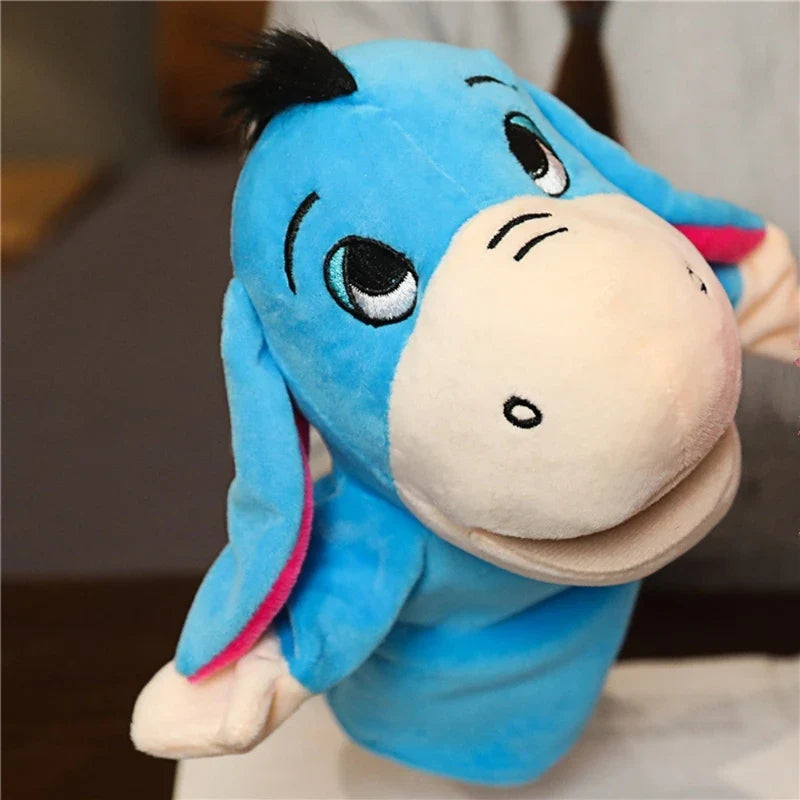 Cartoon Plush Hand Finger Puppets – Soft Interactive Toy for Kids, Party Supply & Family Gathering Fun