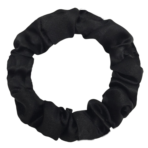 3/5/6 Pcs Silk Satin Scrunchies Set for Women – Elegant Solid Color Hair Bands | Soft Elastic Ponytail Holders & Hair Accessories