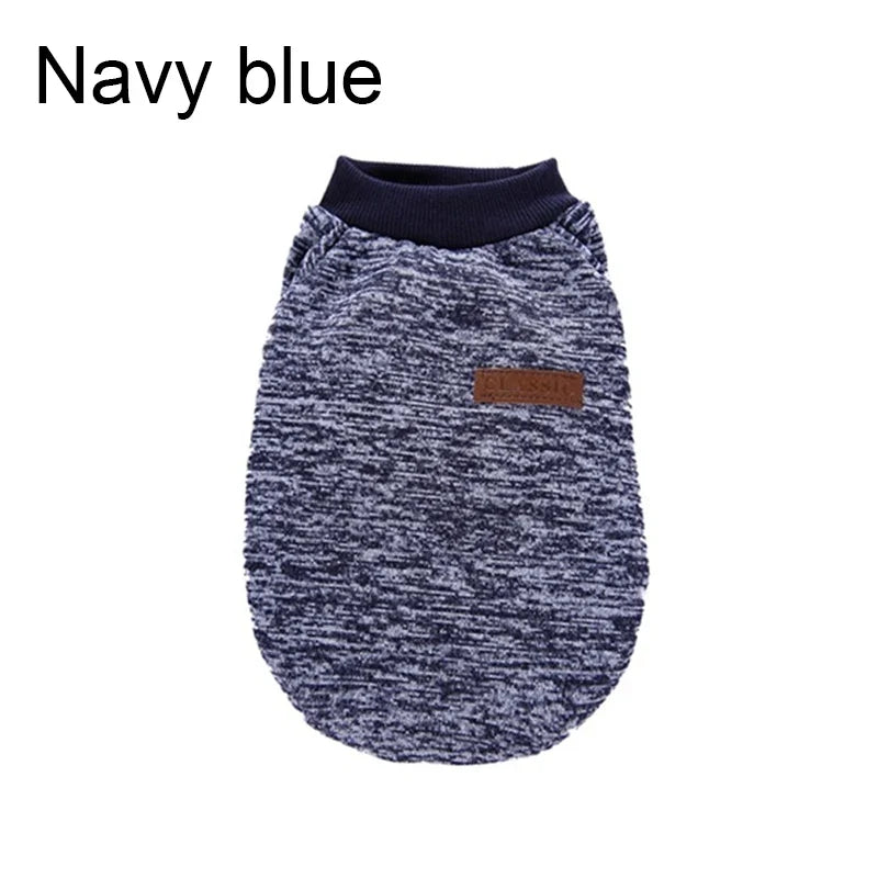 Cozy Fleece Winter Clothes for Small Dog Breeds