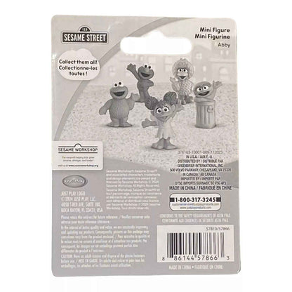 Abby Mini Figure Cake Topper - Abby Sesame Street Decorations