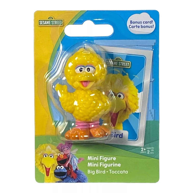 Big Bird Sesame Street Mini Figurine with Bonus Card Main Image