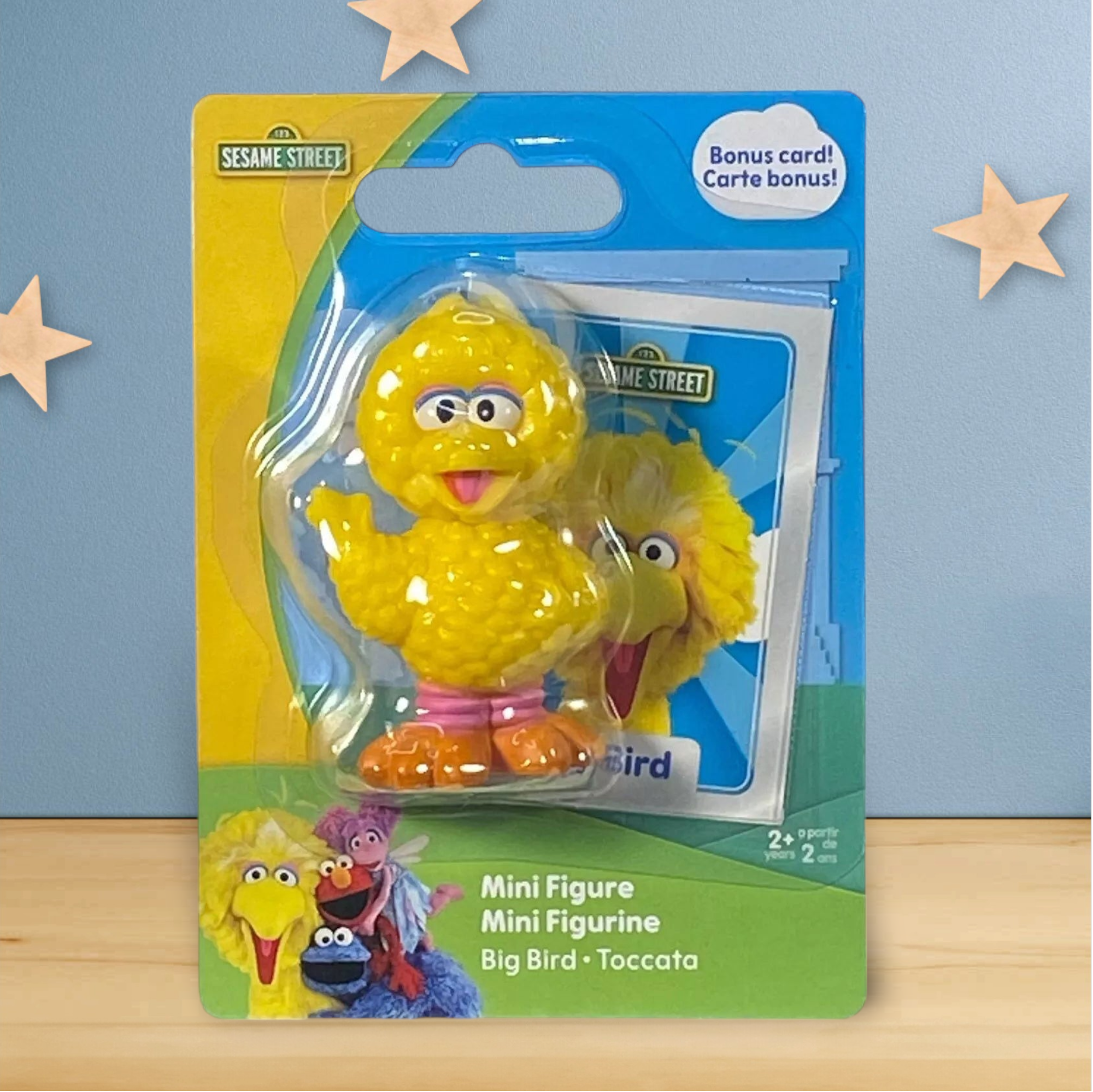 Big Bird Sesame Street Mini Figurine with Bonus Card Main image
