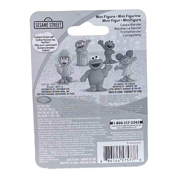 Cookie Monster Mini Figure / Cake Topper - Sesame Street