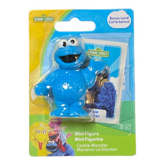 Sesame Street: Cookie Monster Mini Figure with Bonus Card - Collectors World Toys