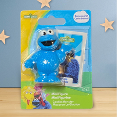 Sesame Street: Cookie Monster Mini Figure with Bonus Card - Collectors World Toys