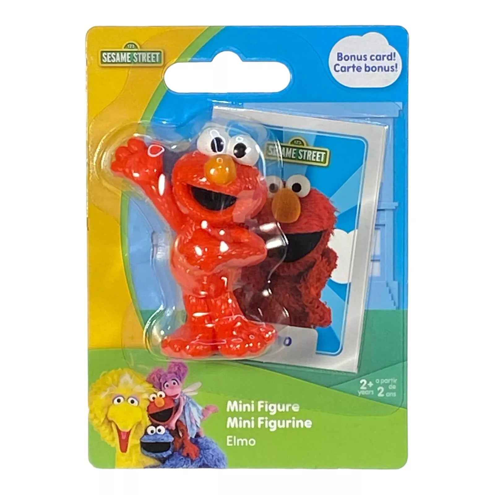 Elmo Mini Figure Cake Topper - Elmo Sesame Street Collectible Main image
