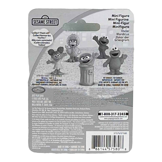 Oscar Mini Figure Cake Topper - Oscar Sesame Street Main Image