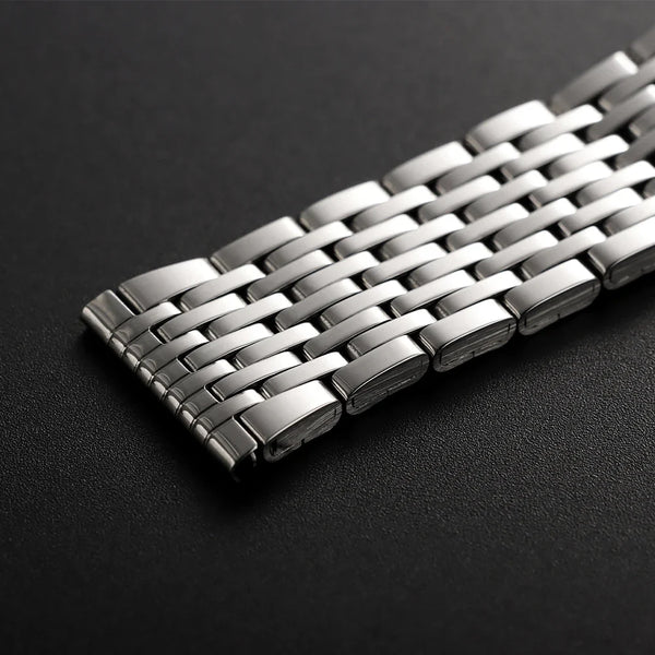 Stainless Steel Watchband Premium Bracelet Straps 18mm 20mm 22mm Universal Metal Watch Band Folding Buckle for Seiko for Rolex