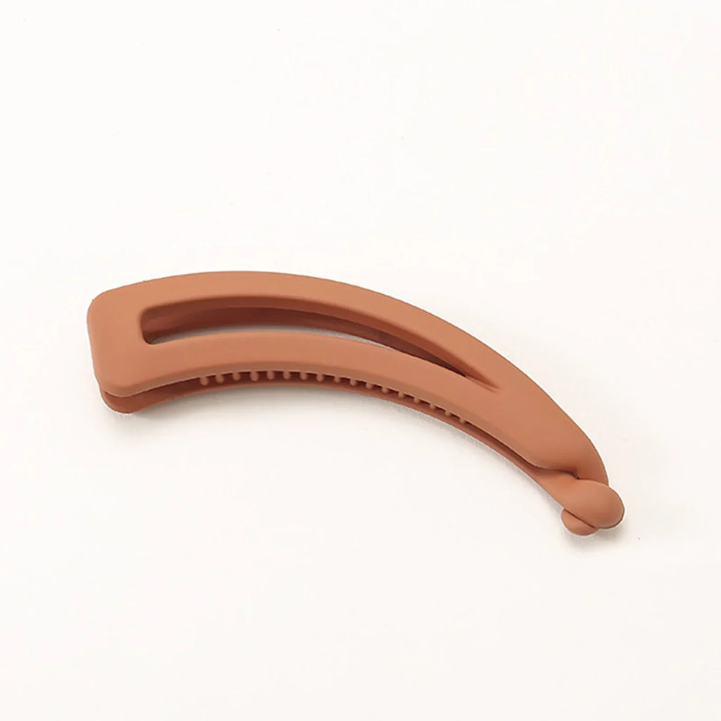Matte Vintage Banana Clip for Curly Long Straight Short Hair Claw Women Girls Hair Styling Ponytail Holder Hairpin Clamp Grip