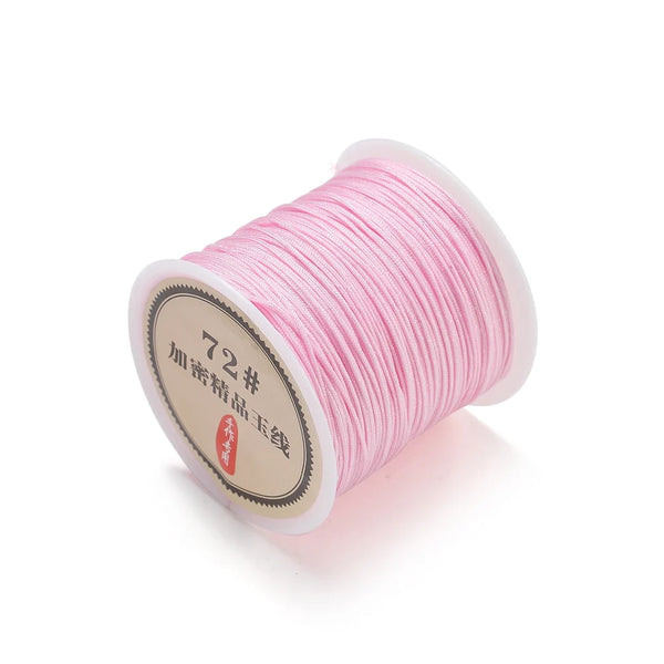 10/50M 0.8mm Nylon Thread Cord – DIY Chinese Knot, Bracelet, Tassel & Shamballa Braided String for Jewelry Making