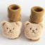 Baby Socks Cotton Thick Warm Cozy Cute Cartoon Bear Infant Girls Boys Non-Slip Floor Socks