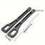 2pc Car Seat Gap Filler Organizer Pu Waterproof Car Seat Gap Plug Strip with 2 Grooves Seat Gap Storage Auto Interior Accessorie